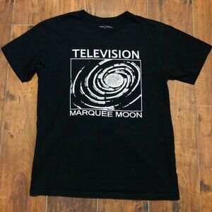 UNISEX TELEVISION "MARQUEE MOON" BLACK T-SHIRT
